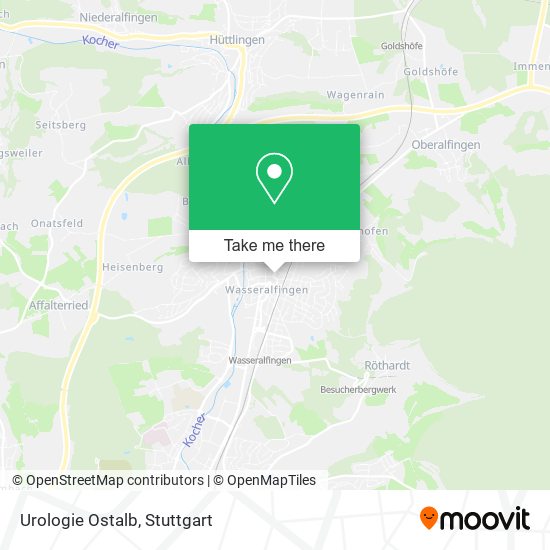 Карта Urologie Ostalb