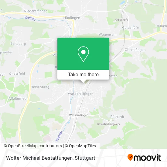Карта Wolter Michael Bestattungen