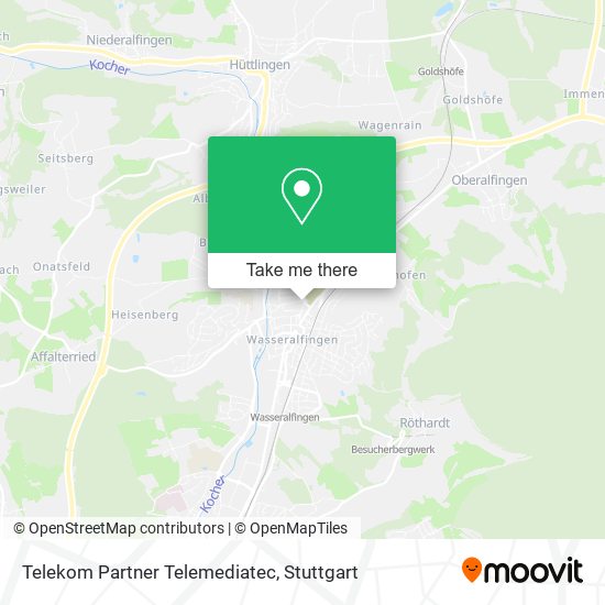 Telekom Partner Telemediatec map