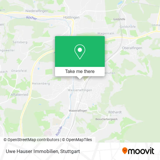 Карта Uwe Hauser Immobilien