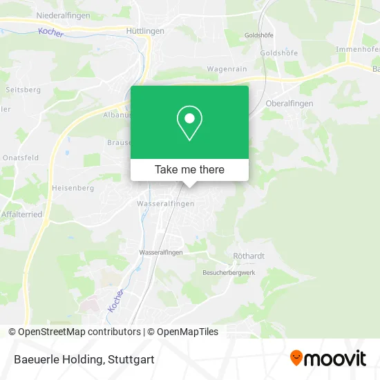Карта Baeuerle Holding