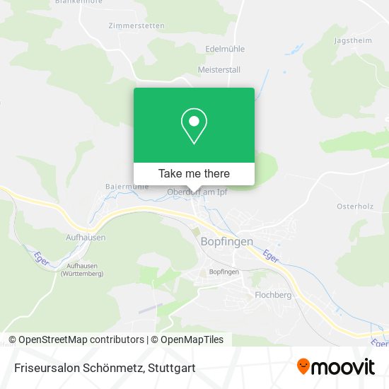 Friseursalon Schönmetz map