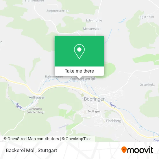 Карта Bäckerei Moll