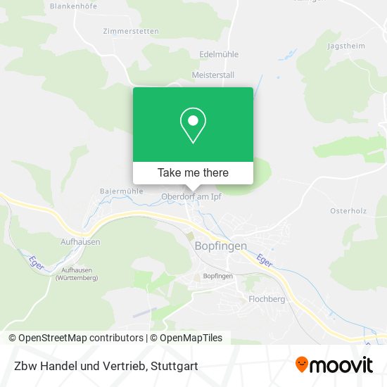 Zbw Handel und Vertrieb map