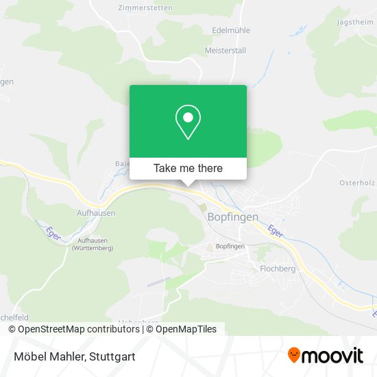 Möbel Mahler map