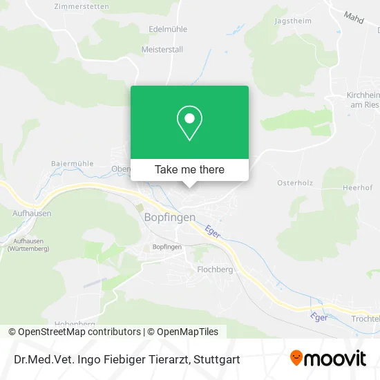 Карта Dr.Med.Vet. Ingo Fiebiger Tierarzt