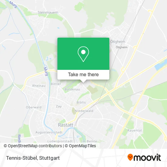 Карта Tennis-Stübel