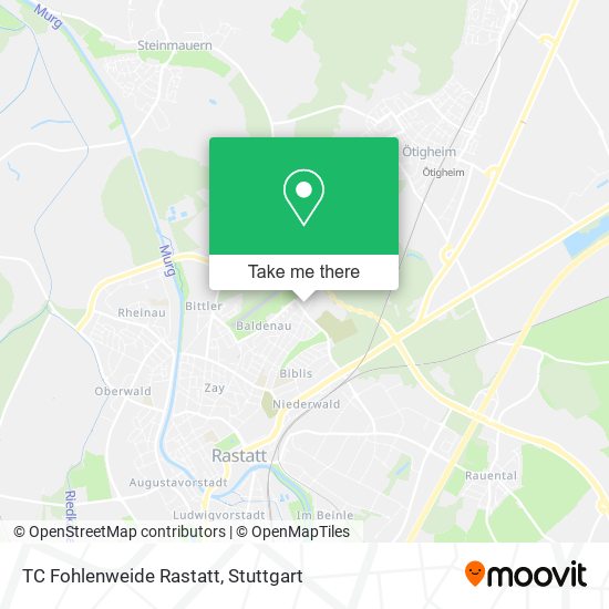 TC Fohlenweide Rastatt map