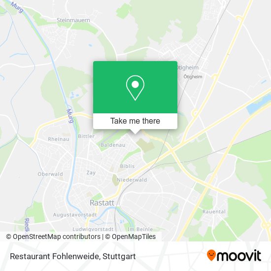 Карта Restaurant Fohlenweide