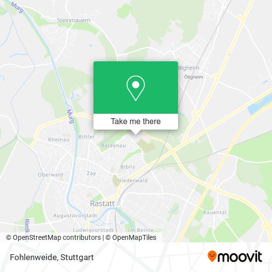 Карта Fohlenweide