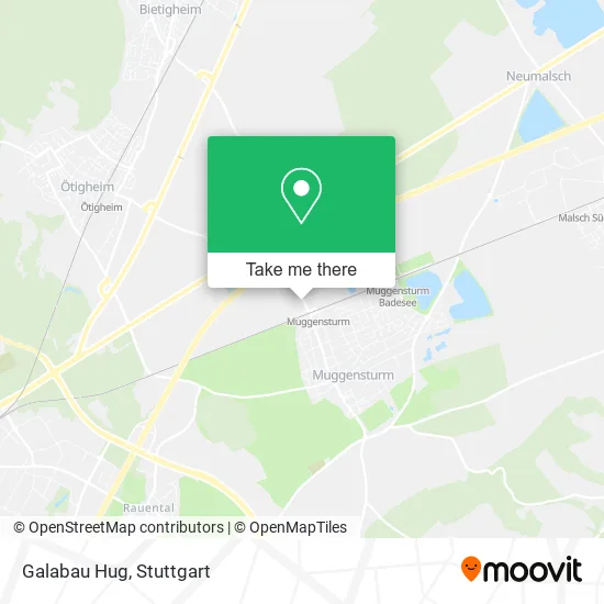 Карта Galabau Hug