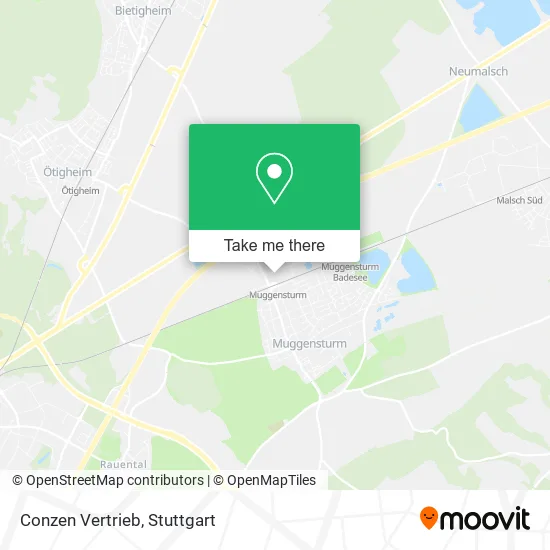 Карта Conzen Vertrieb