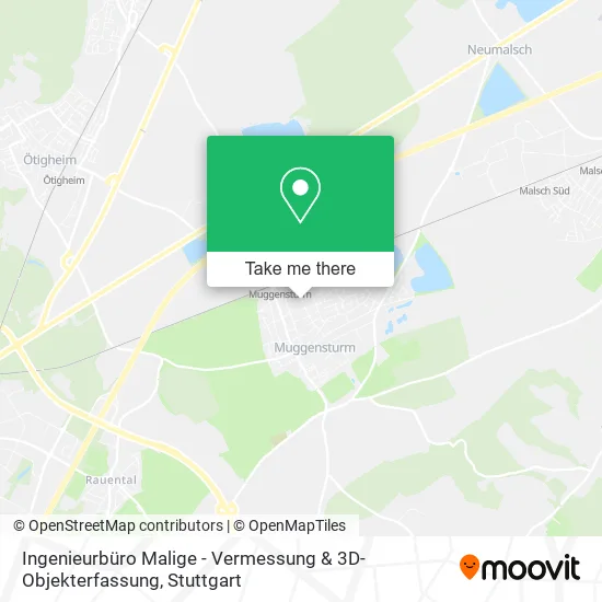 Карта Ingenieurbüro Malige - Vermessung & 3D-Objekterfassung