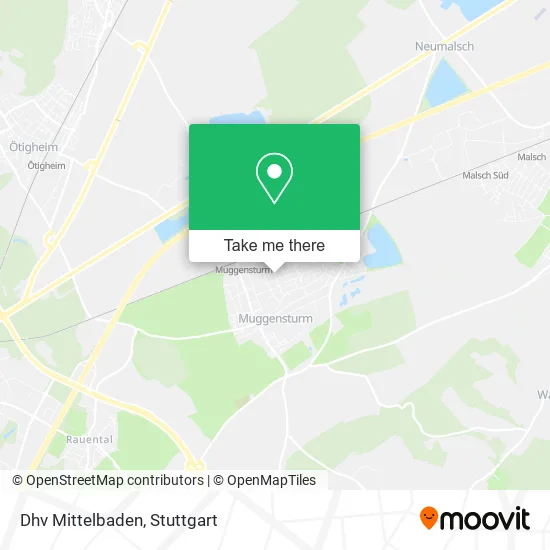 Карта Dhv Mittelbaden