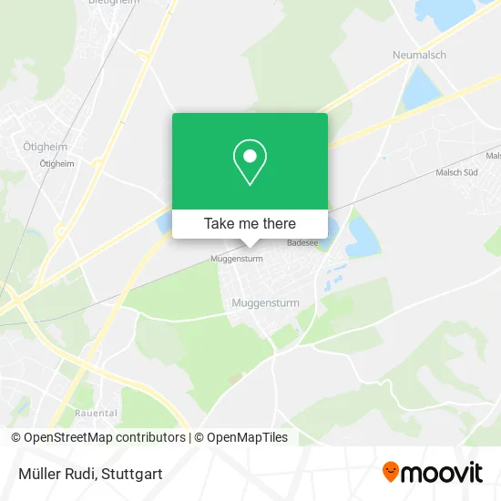 Карта Müller Rudi