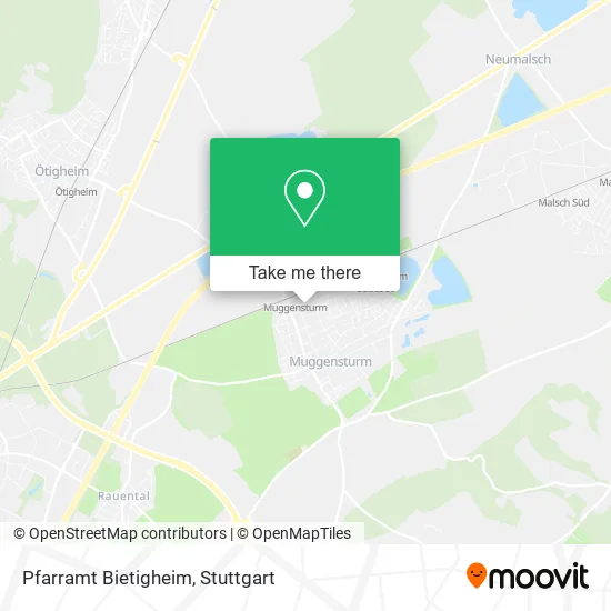 Карта Pfarramt Bietigheim