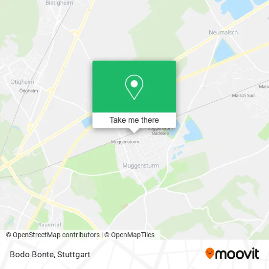 Карта Bodo Bonte