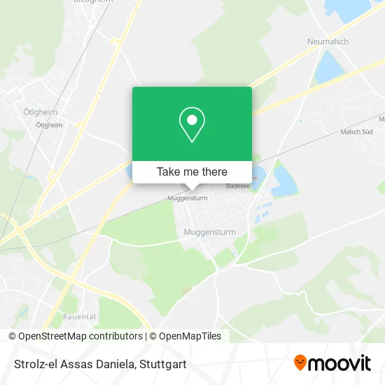 Карта Strolz-el Assas Daniela