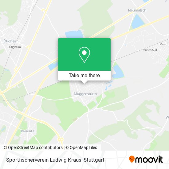 Sportfischerverein Ludwig Kraus map