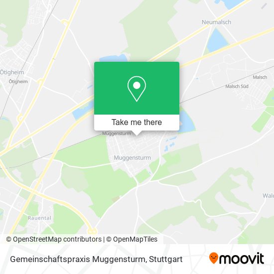 Gemeinschaftspraxis Muggensturm map