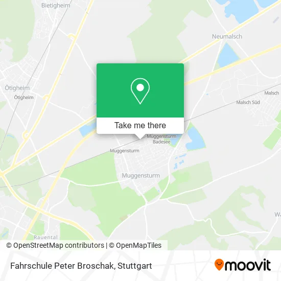 Карта Fahrschule Peter Broschak