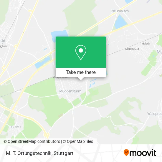 M. T. Ortungstechnik map