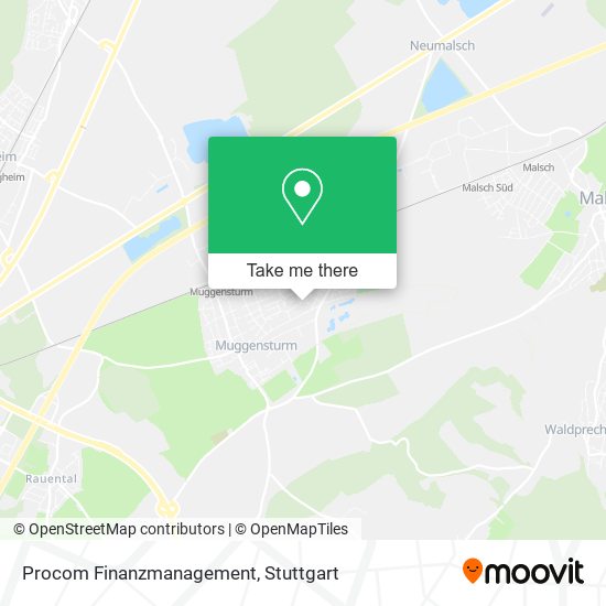 Procom Finanzmanagement map