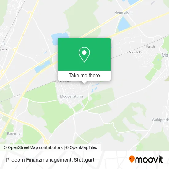 Карта Procom Finanzmanagement