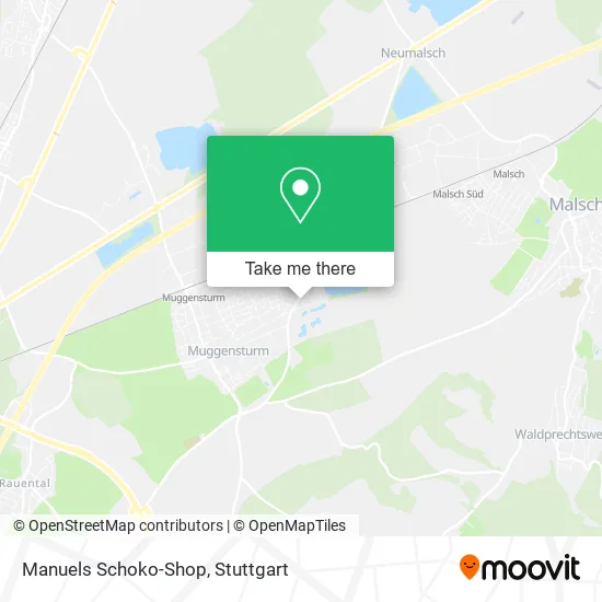 Карта Manuels Schoko-Shop