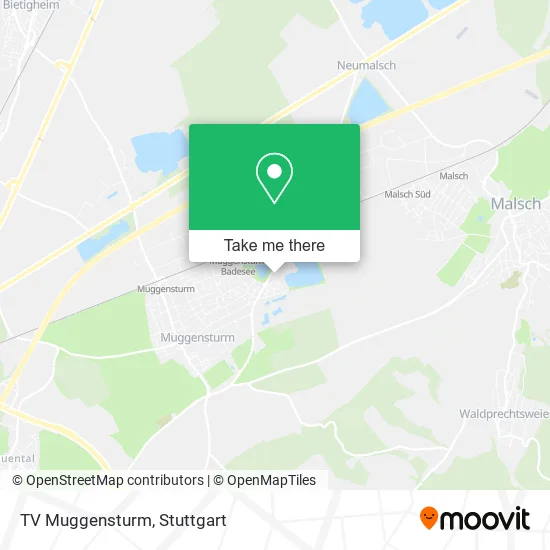 Карта TV Muggensturm