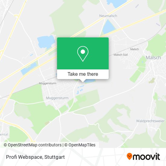 Profi Webspace map