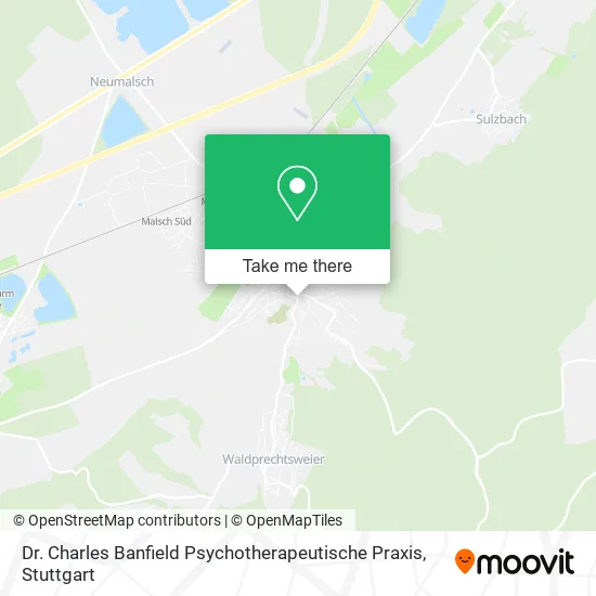 Карта Dr. Charles Banfield Psychotherapeutische Praxis