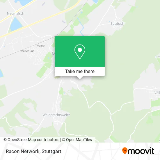 Карта Racon Network