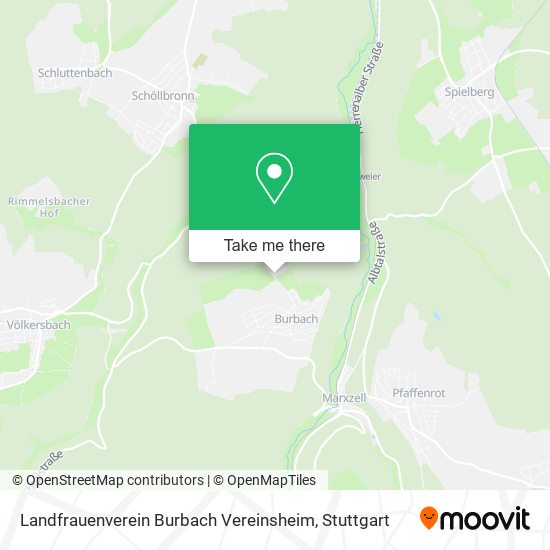 Карта Landfrauenverein Burbach Vereinsheim
