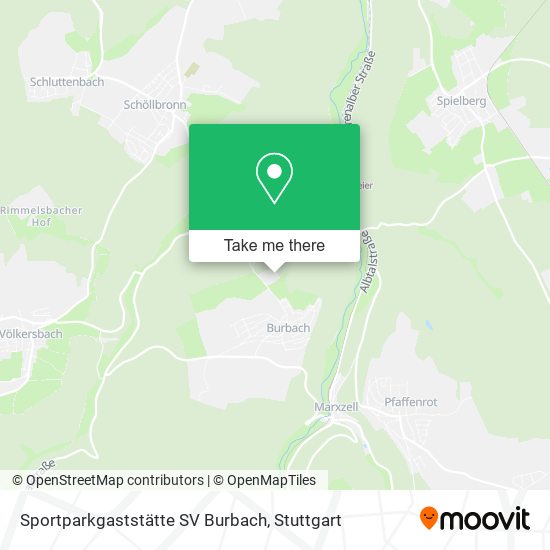 Карта Sportparkgaststätte SV Burbach