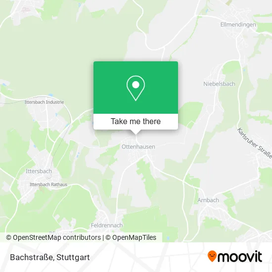 Карта Bachstraße