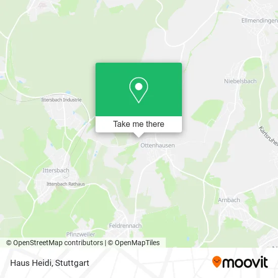 Карта Haus Heidi