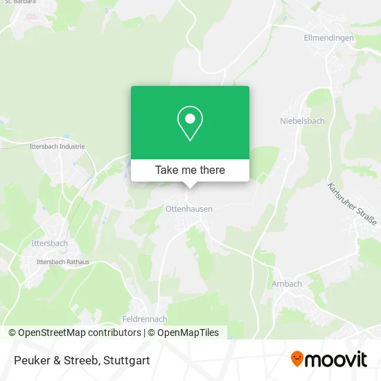 Карта Peuker & Streeb