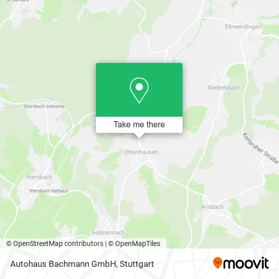 Карта Autohaus Bachmann GmbH