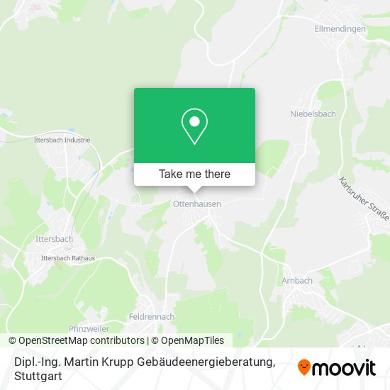 Dipl.-Ing. Martin Krupp Gebäudeenergieberatung map