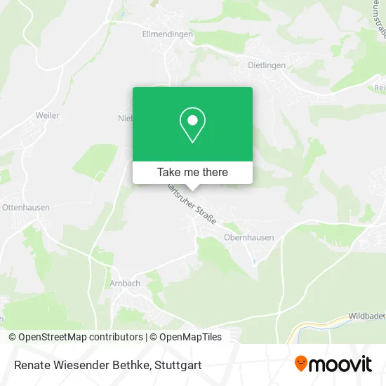 Renate Wiesender Bethke map