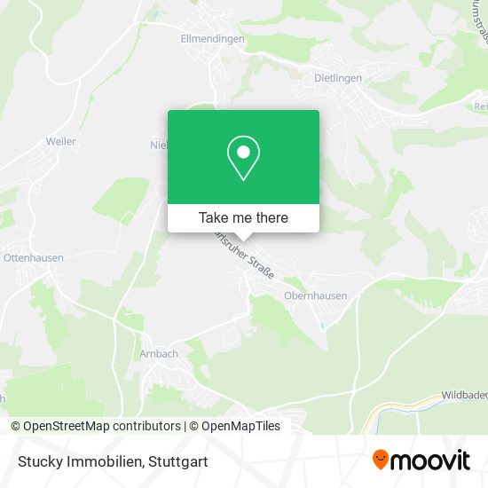 Stucky Immobilien map