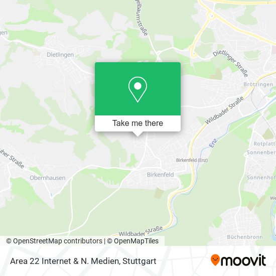 Area 22 Internet & N. Medien map