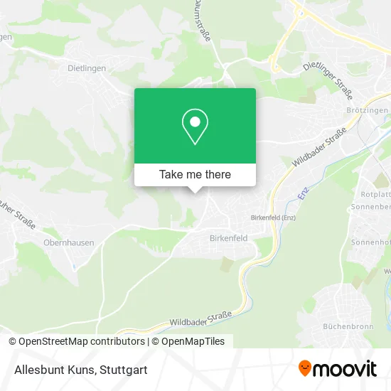 Карта Allesbunt Kuns