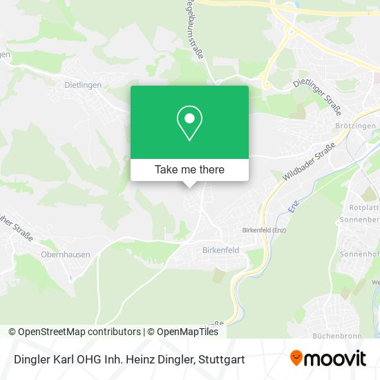 Dingler Karl OHG Inh. Heinz Dingler map