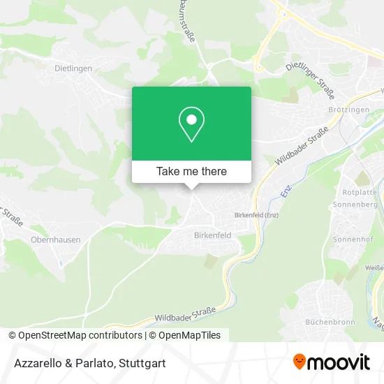 Карта Azzarello & Parlato