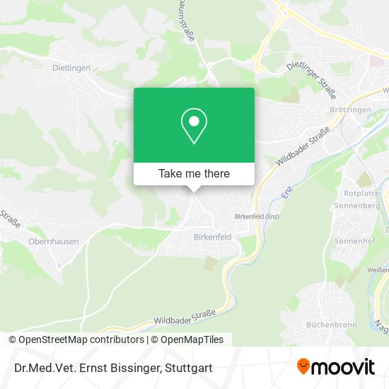 Dr.Med.Vet. Ernst Bissinger map
