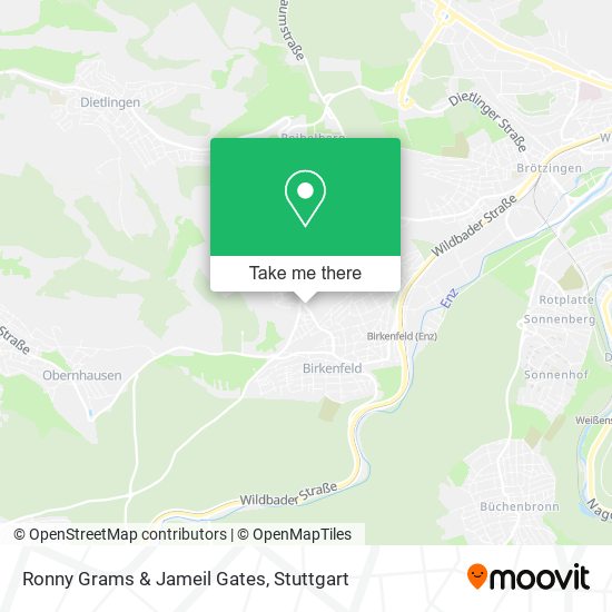 Ronny Grams & Jameil Gates map