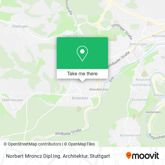 Norbert Mroncz Dipl.Ing. Architektur map