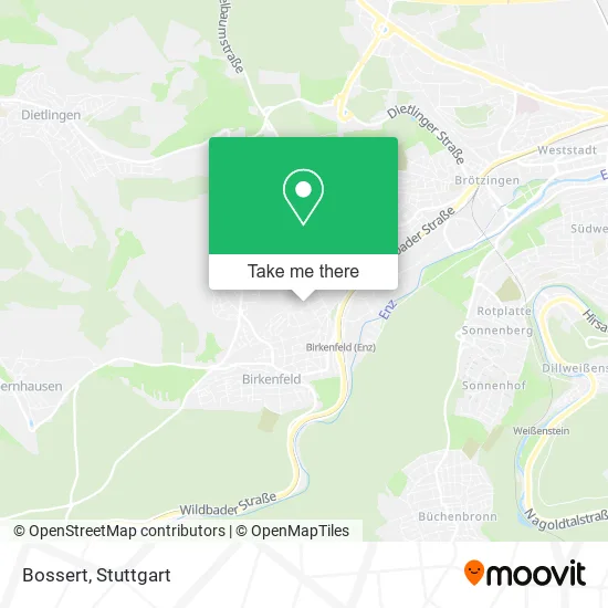 Карта Bossert